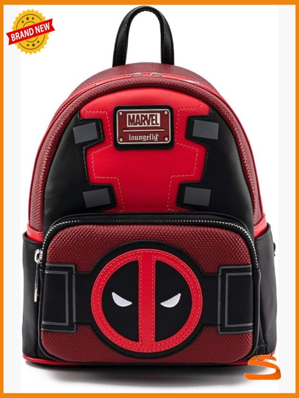 Marvel Deadpool Cosplay Double Strap Shoulder Bag
